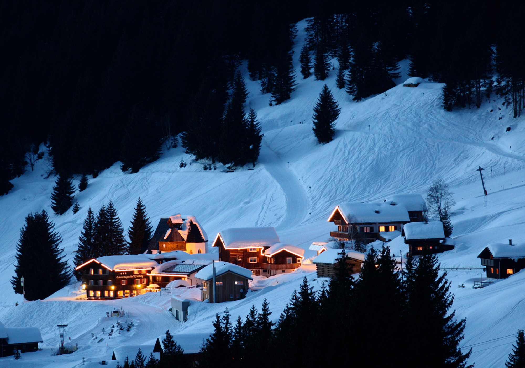 Kristberg - Silbertal im Montafon