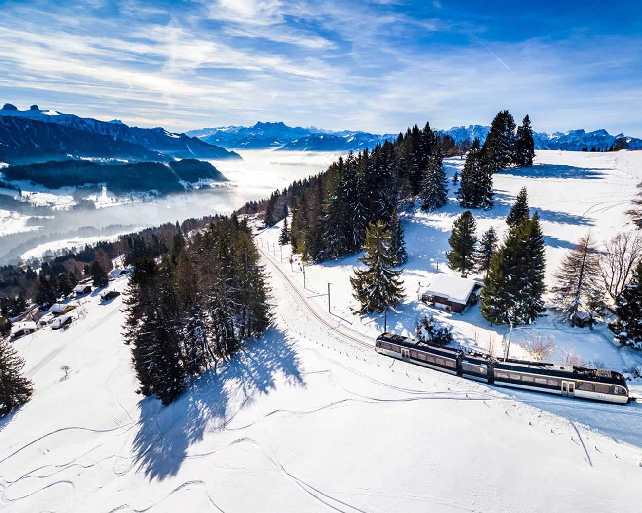Rochers-de-Naye - Caux