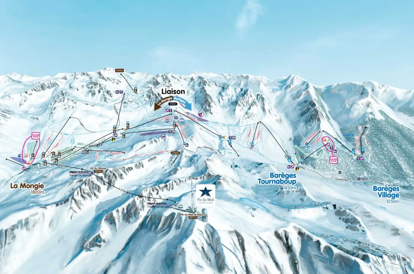 Grand Tourmalet - Barèges - La Mongie